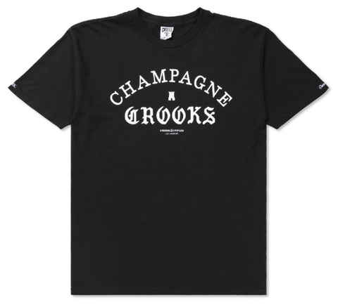 Crooks-Champagne & Cocaine Tee