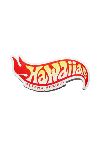 DH-Hot Hawaiians Sticker
