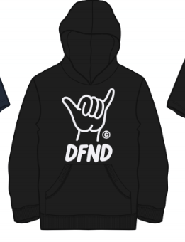 DH-K DFND Shaka Pullover Hoody