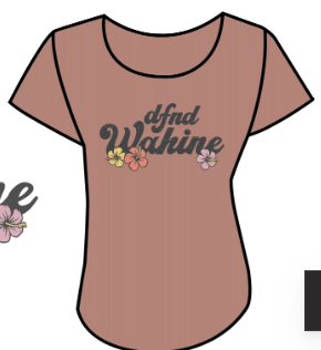 DH-W DFND Wahine Slouchy Tee